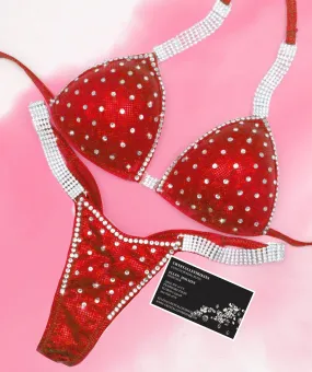 1/2” scatter competition bikini