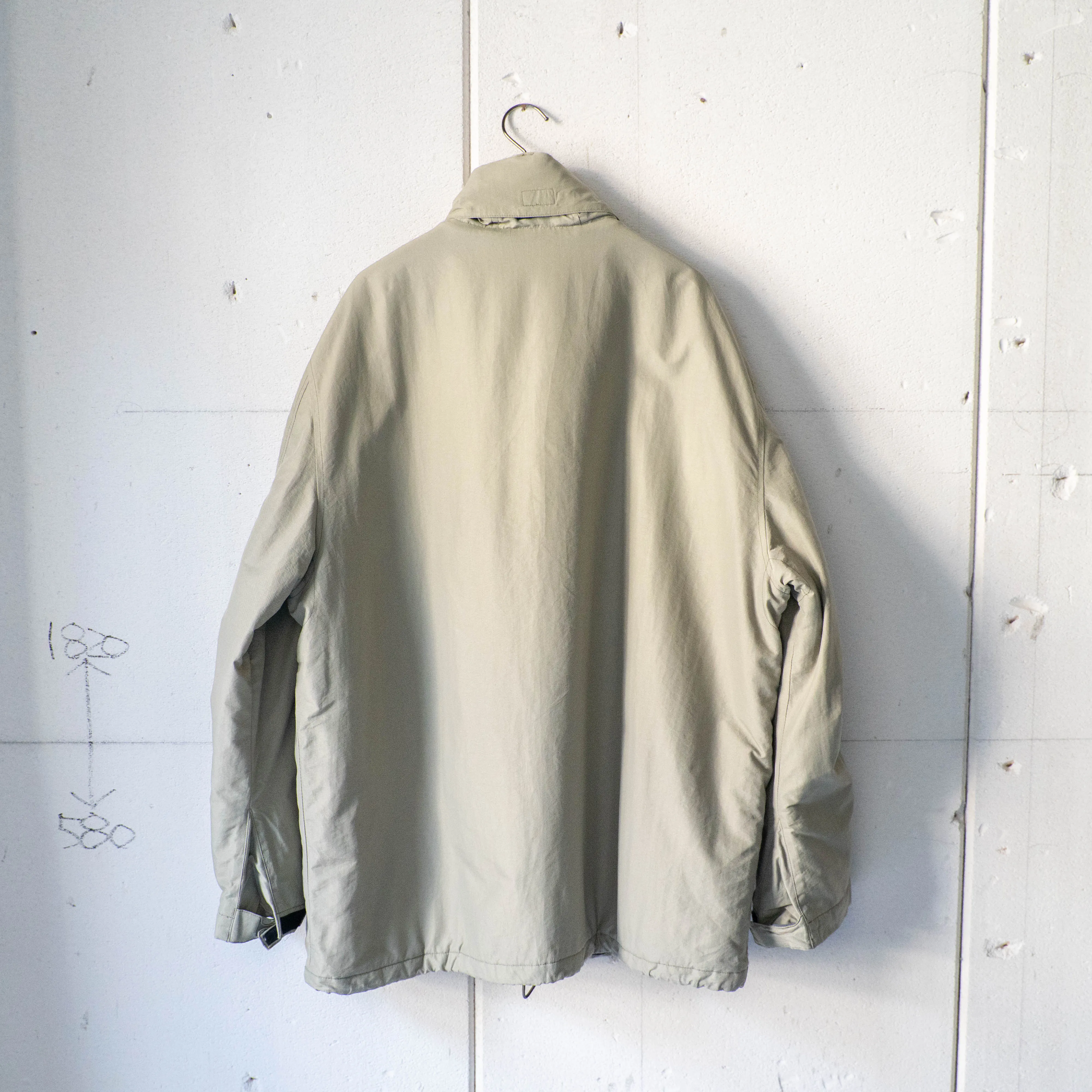 Sure! Here’s an optimized title for the e-commerce product:

Vintage 1990s GAP Greige Nylon Outdoor Jacket - Lightweight, Waterproof, Stylish & Functional