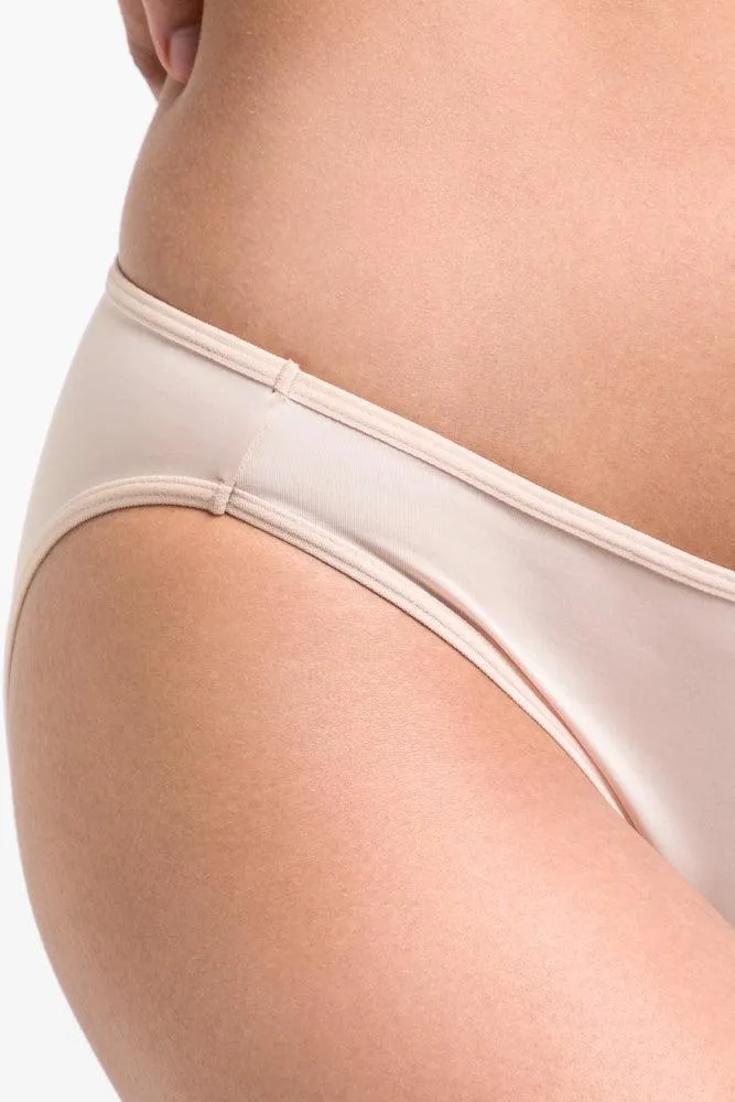 2 Pack Bikini Panties Natural