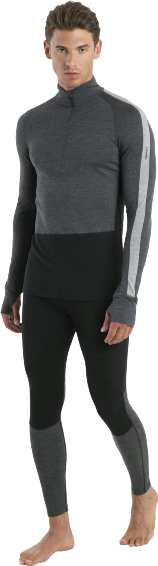 200 ZoneKnit Merino Long Sleeve Half Zip Thermal Top - Men's|-|Haut à demi-glissière thermique à manches longues en laine mérinos 200 ZoneKnit - Homme