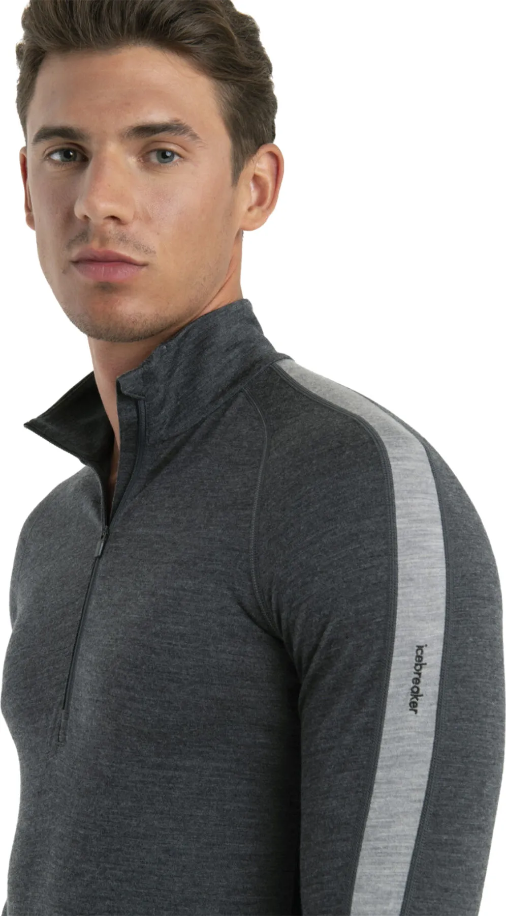 200 ZoneKnit Merino Long Sleeve Half Zip Thermal Top - Men's|-|Haut à demi-glissière thermique à manches longues en laine mérinos 200 ZoneKnit - Homme