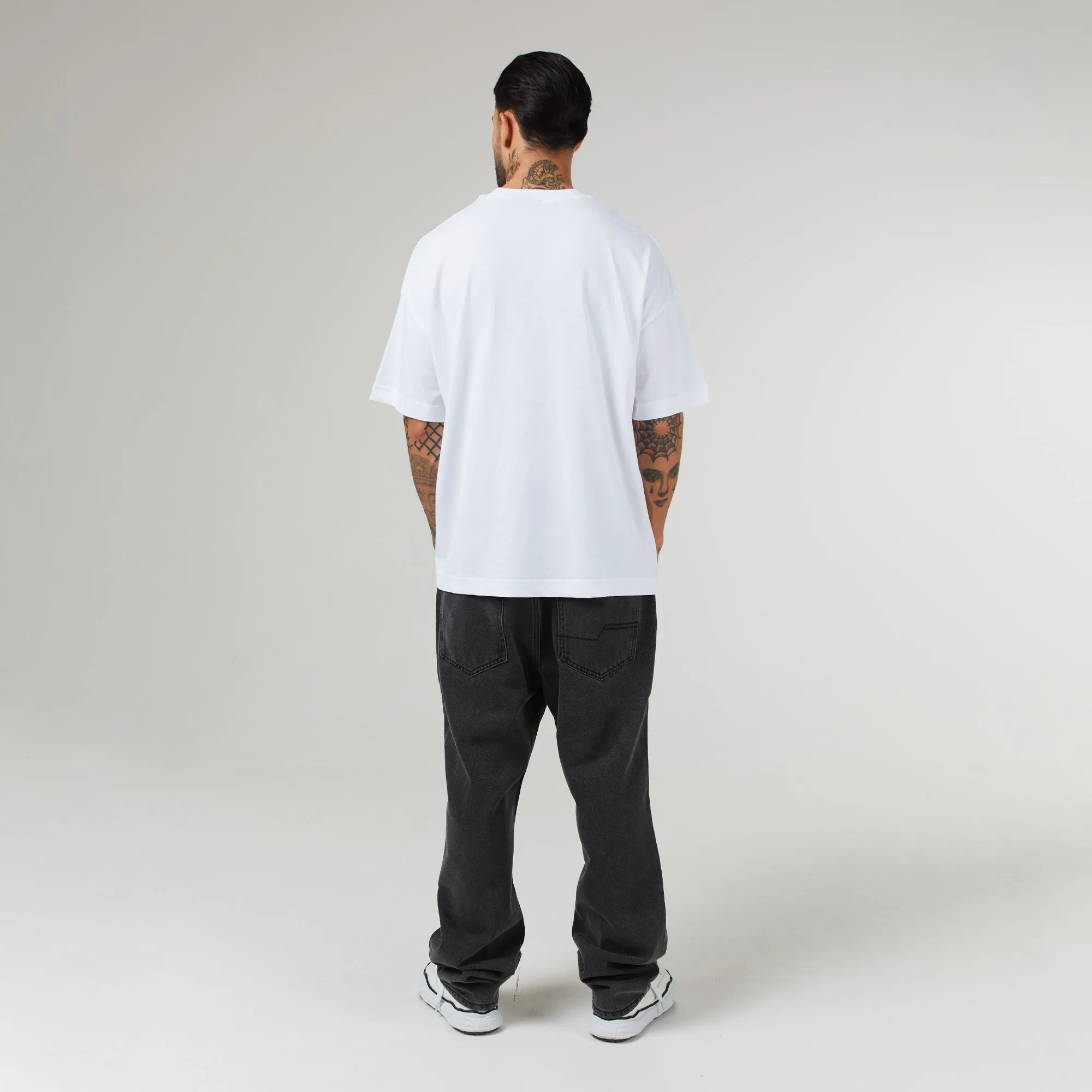 3 Pack Regular Fit T-Shirt | Black Off-White White
