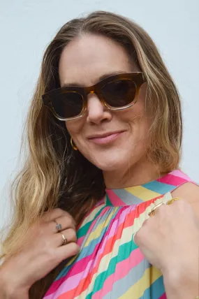 A Kjaerbede Lane Smoke / Champagne Sunglasses