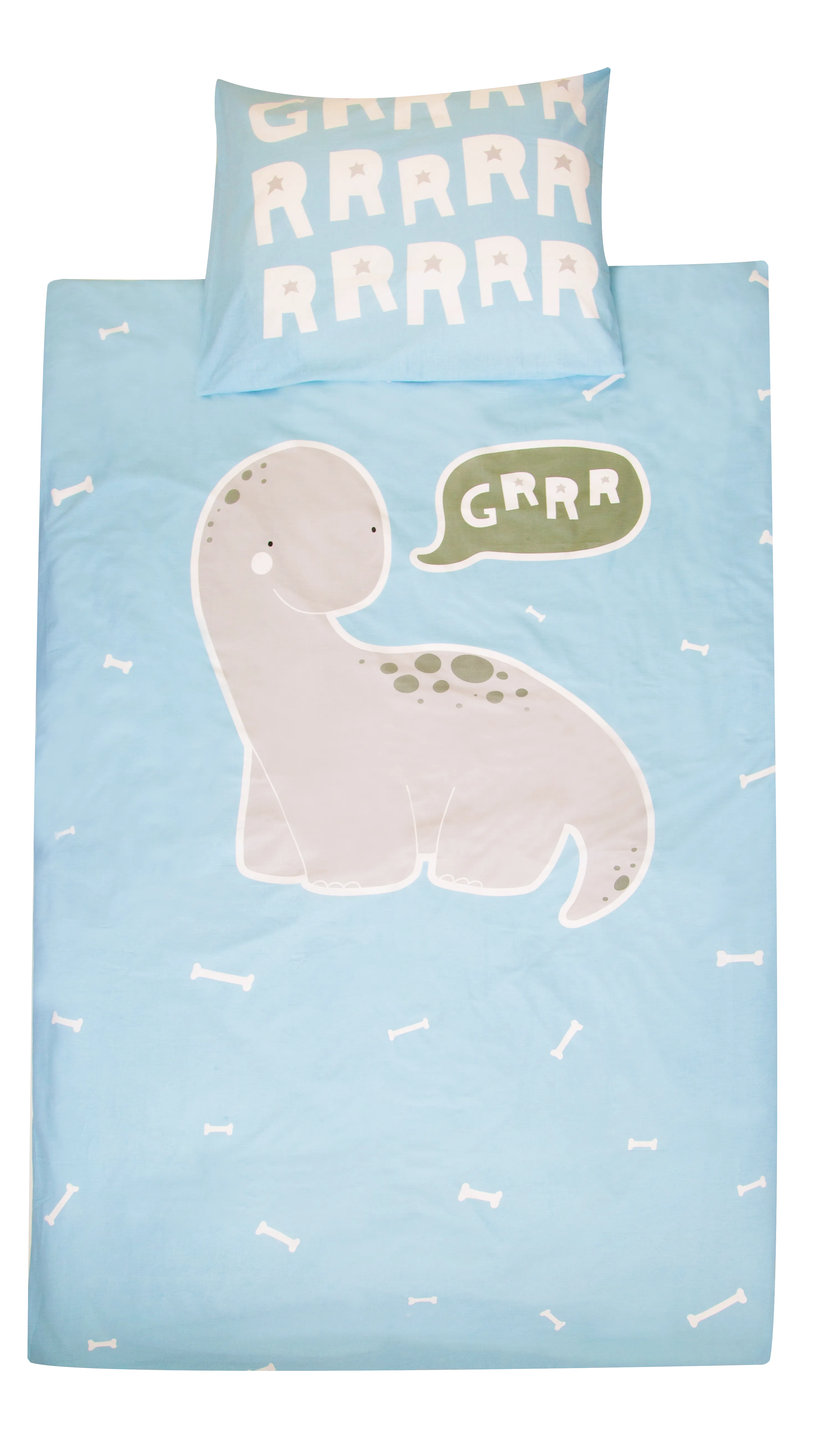 A Little Lovely Company Duvet Cover Brontosaurus