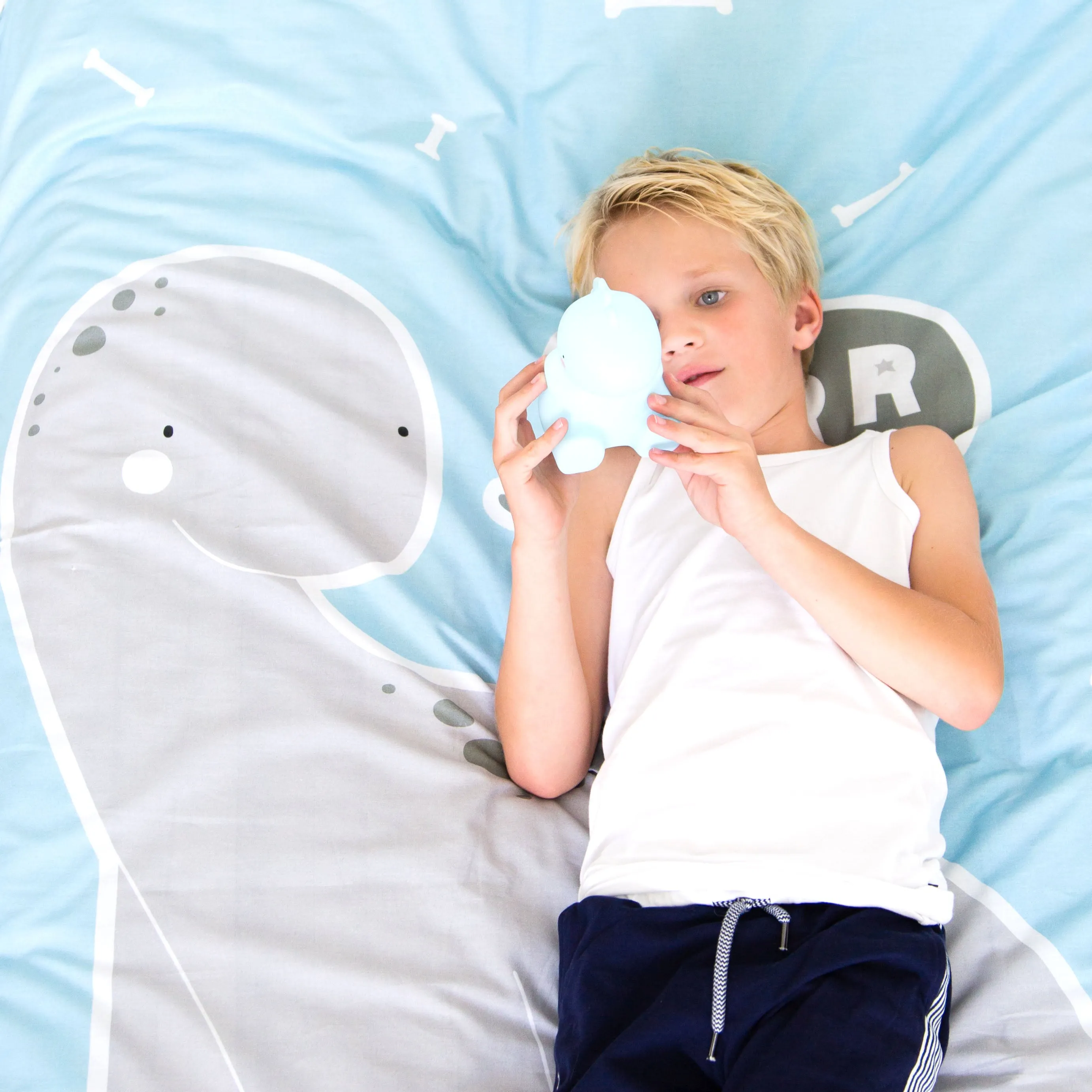A Little Lovely Company Duvet Cover Brontosaurus