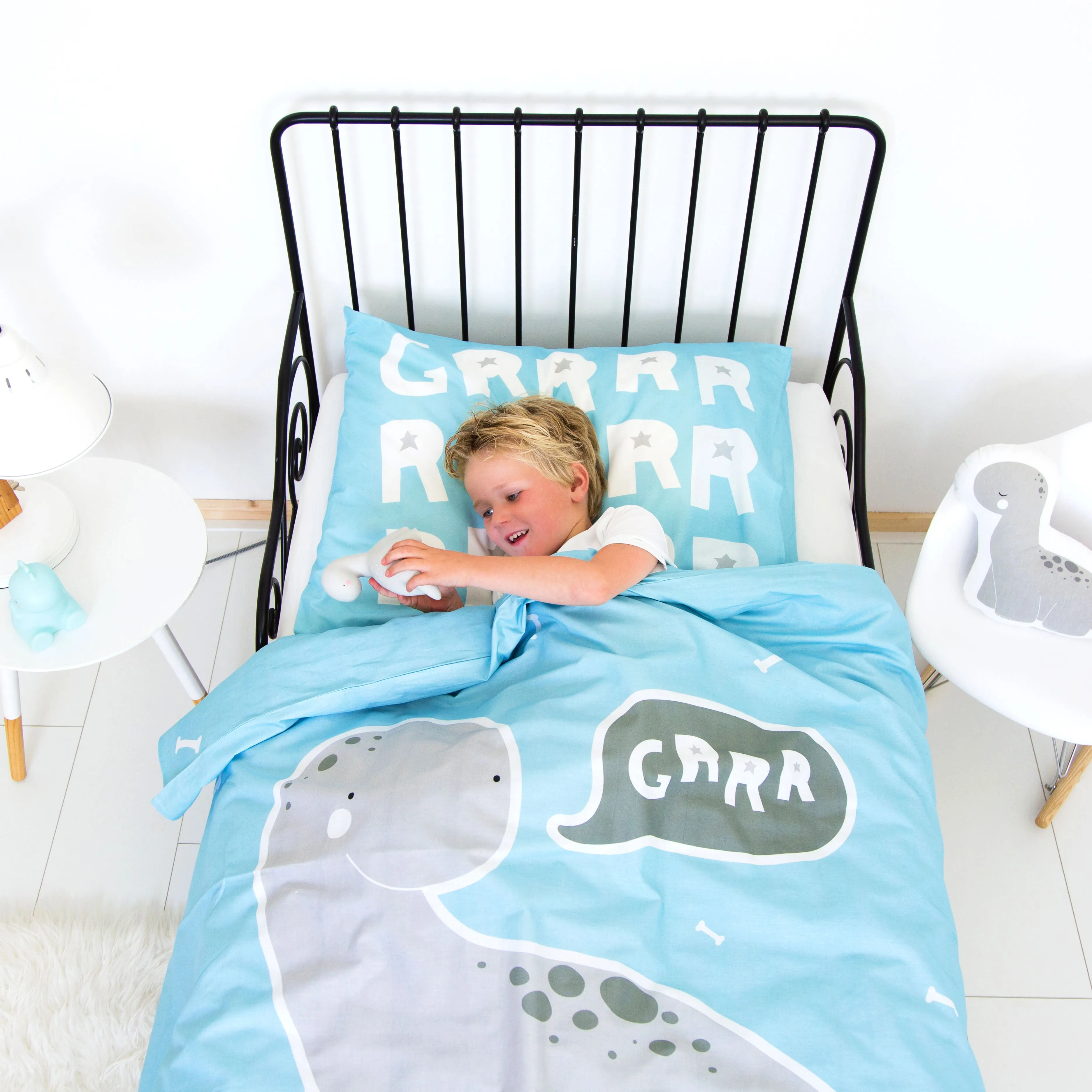 A Little Lovely Company Duvet Cover Brontosaurus