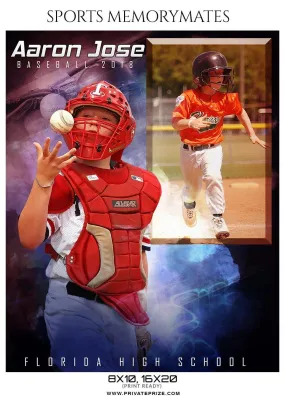 Aaron Jose - Baseball Memory Mate Photography Template