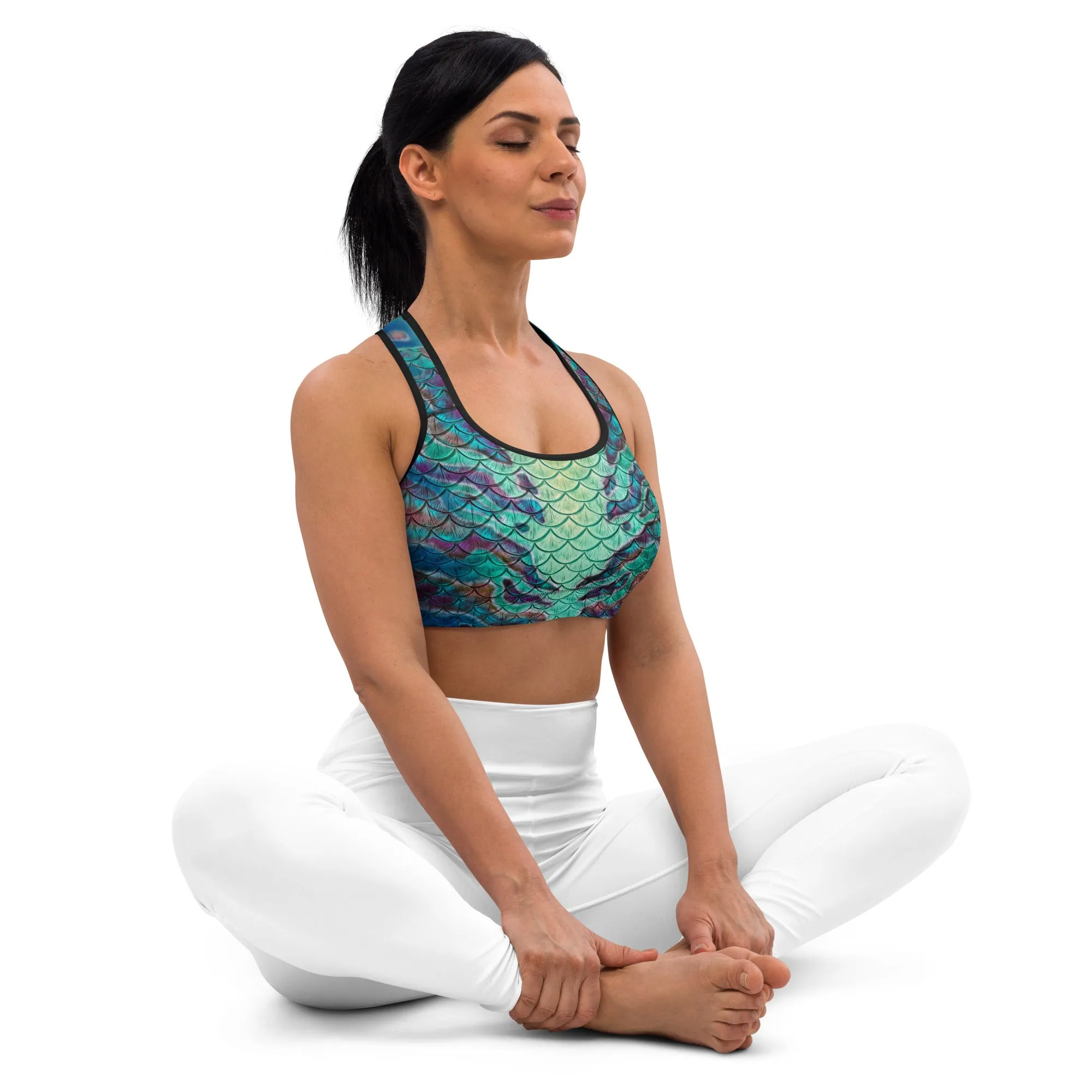 Abalone Abyss Sports Bra