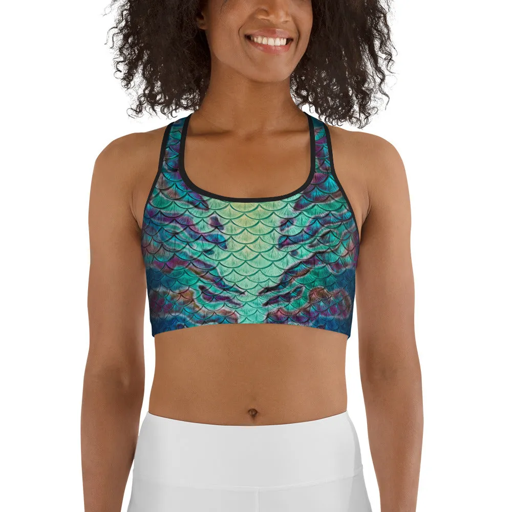 Abalone Abyss Sports Bra