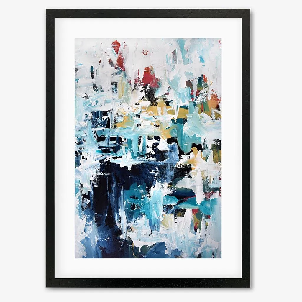 Abstract 196 Framed Art