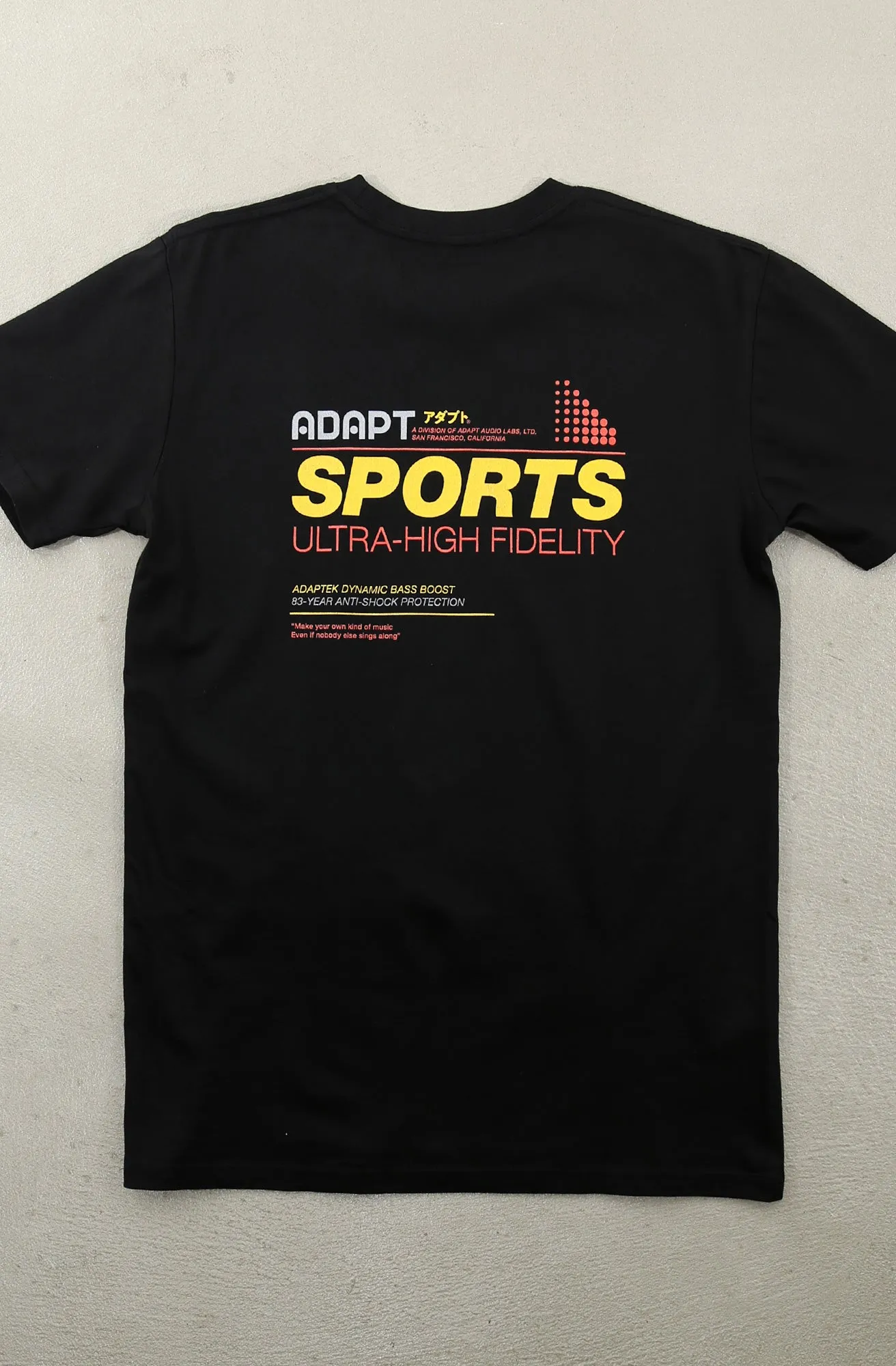 Adapt Sports (Men's Black A1 Tee)