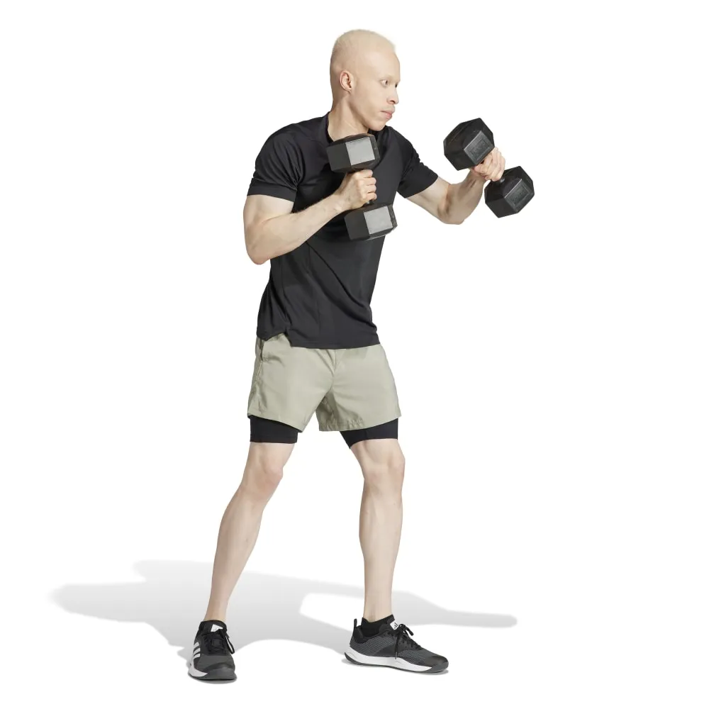 adidas Gym Training 2 in 1 Men's Shorts