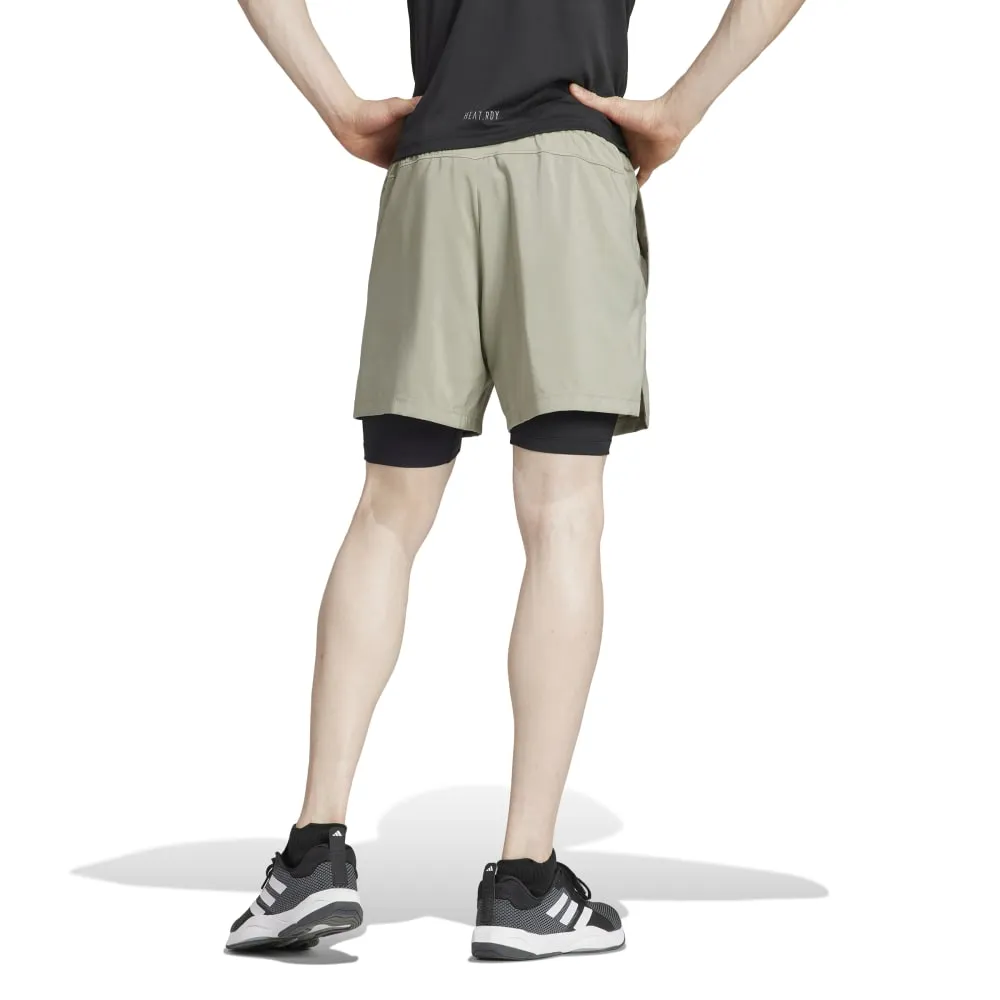 adidas Gym Training 2 in 1 Men's Shorts