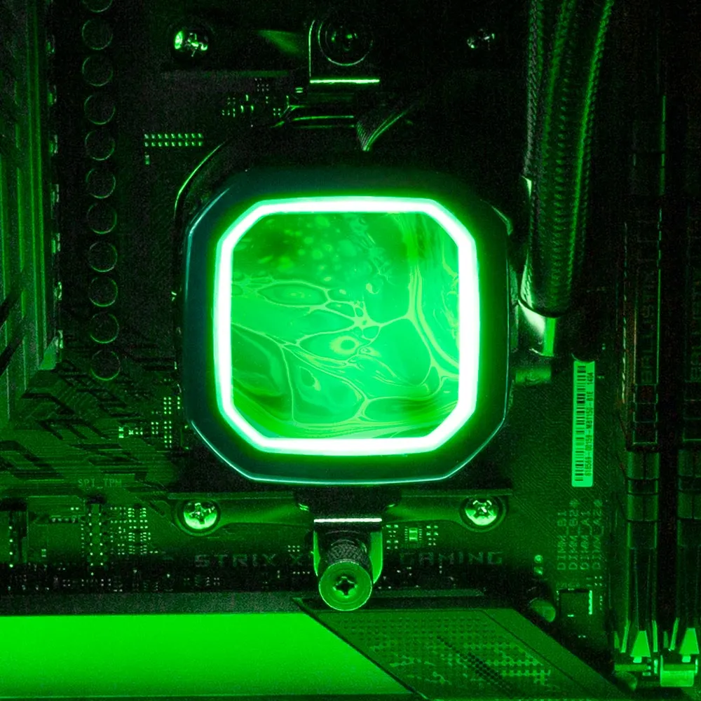 Akasaka Sad AIO Cover for Corsair RGB Hydro Platinum and Pro Series (H100i, H115i, H150i, H100X, XT, X, SE, H60)