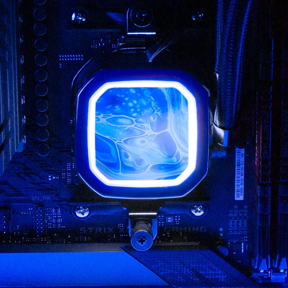 Akasaka Sad AIO Cover for Corsair RGB Hydro Platinum and Pro Series (H100i, H115i, H150i, H100X, XT, X, SE, H60)