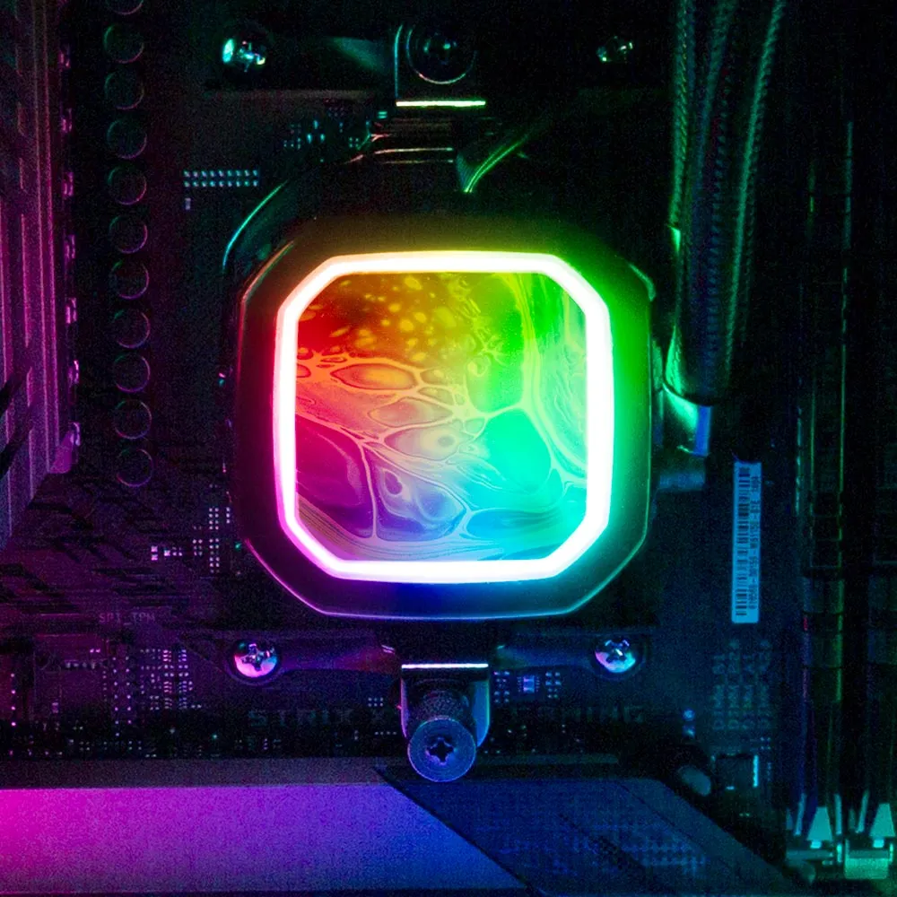Akasaka Sad AIO Cover for Corsair RGB Hydro Platinum and Pro Series (H100i, H115i, H150i, H100X, XT, X, SE, H60)