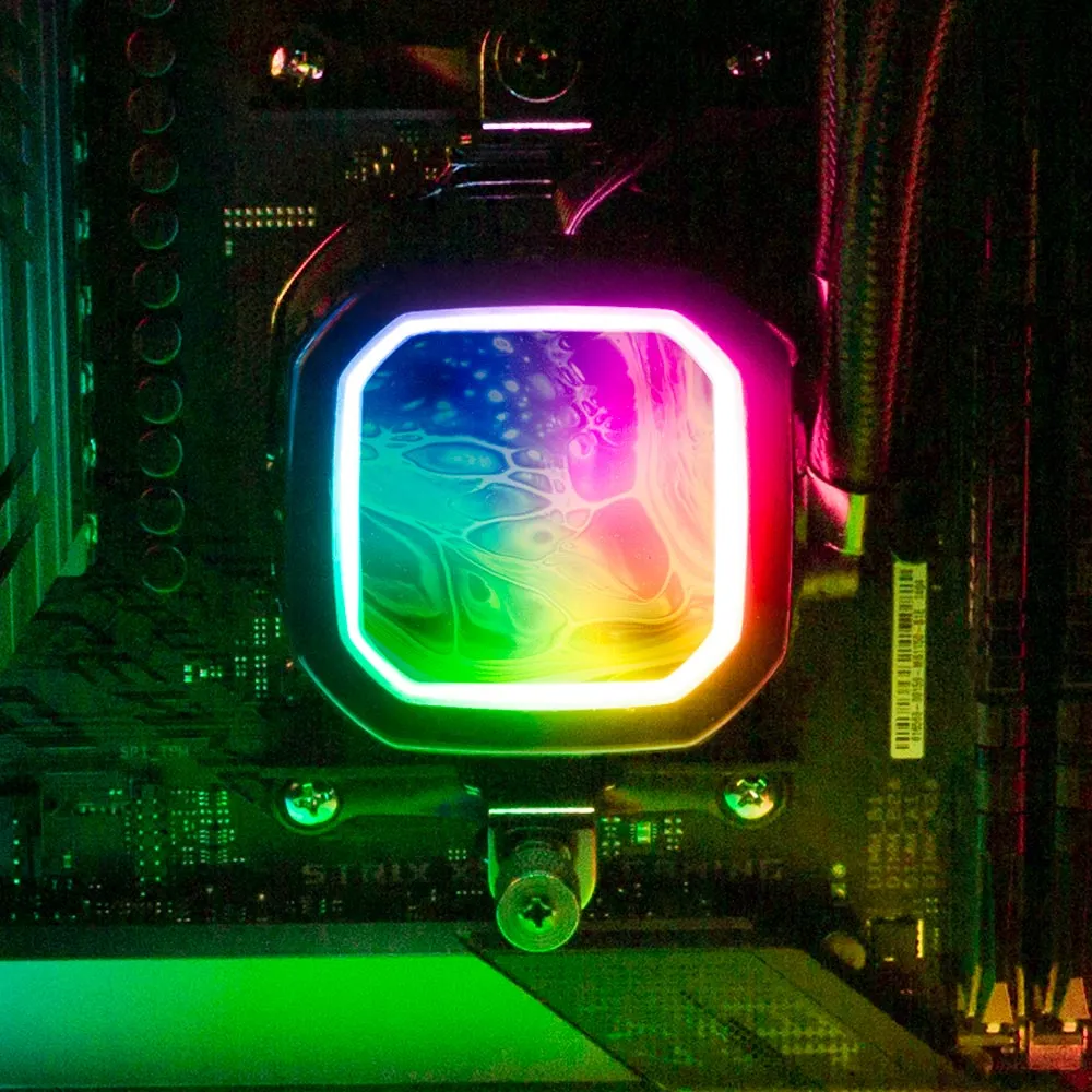 Akasaka Sad AIO Cover for Corsair RGB Hydro Platinum and Pro Series (H100i, H115i, H150i, H100X, XT, X, SE, H60)
