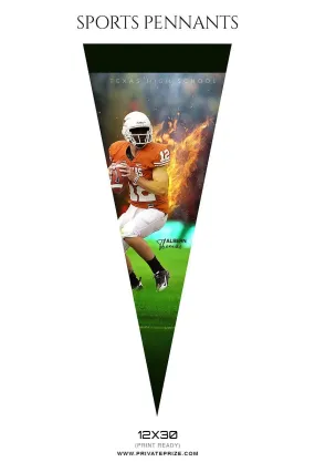 Albern Thomas - Football Pennants Photography Templates