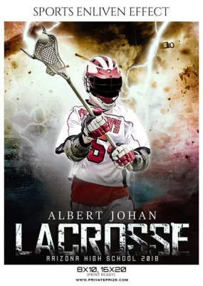 Albert Johan - Lacrosse Sports Enliven Effects Photography Template