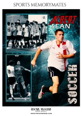 ALBERT-SEAN-SOCCER- SPORTS MEMORY MATE