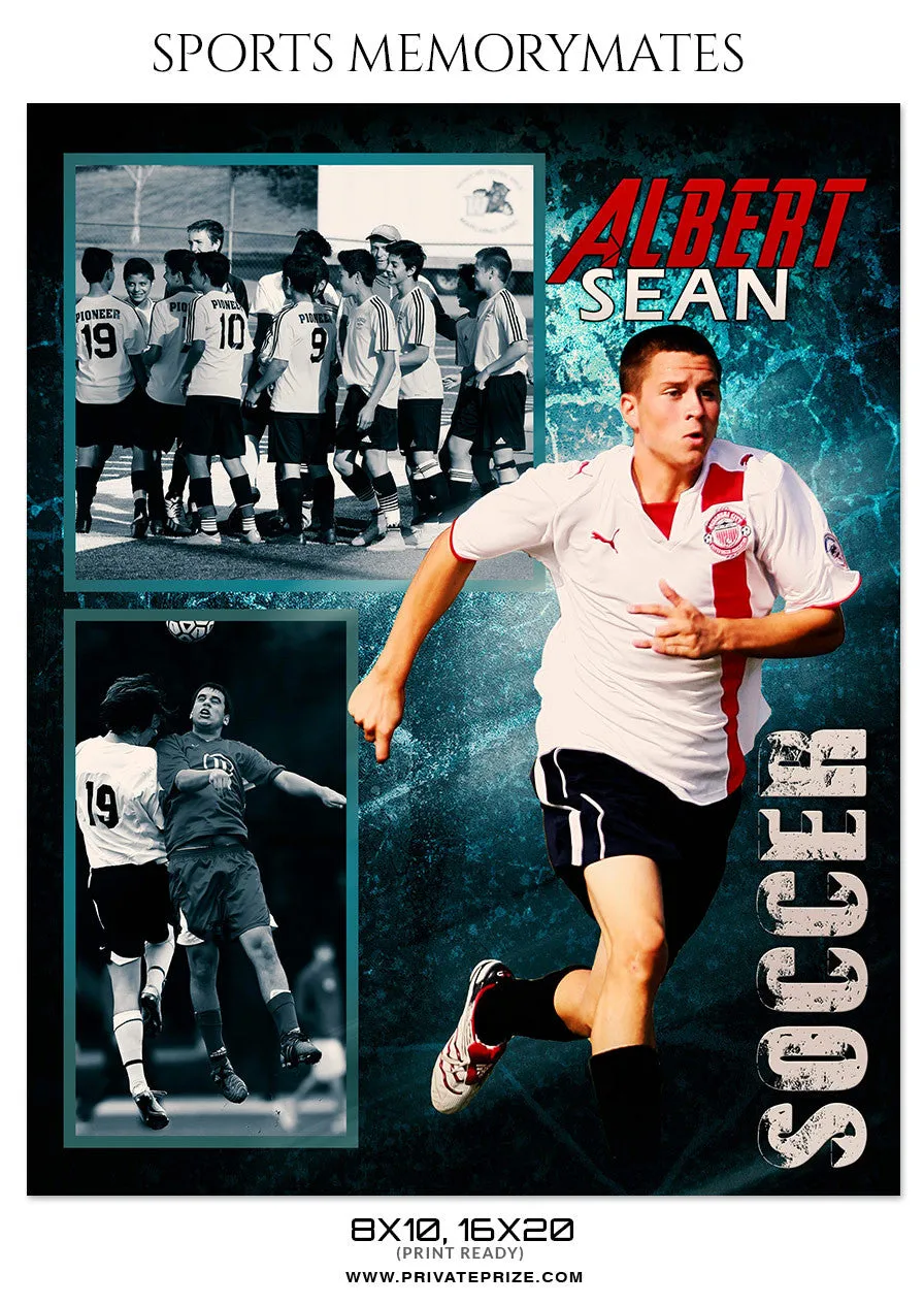 ALBERT-SEAN-SOCCER- SPORTS MEMORY MATE
