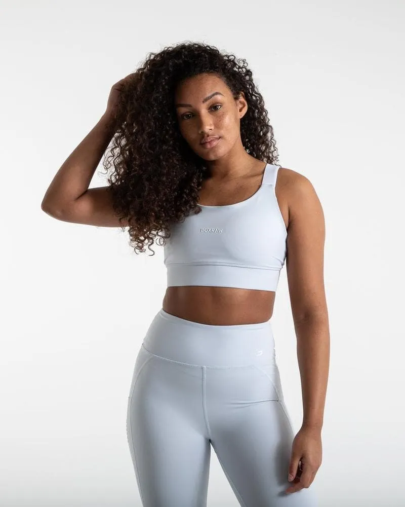ALICIA SPORTS BRA - ARCTIC ICE