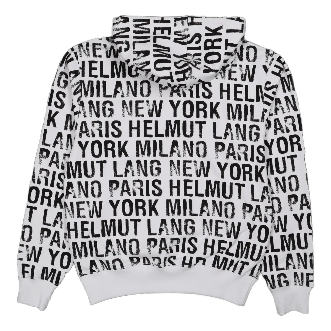 All Over Hoodie.all White