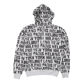 All Over Hoodie.all White