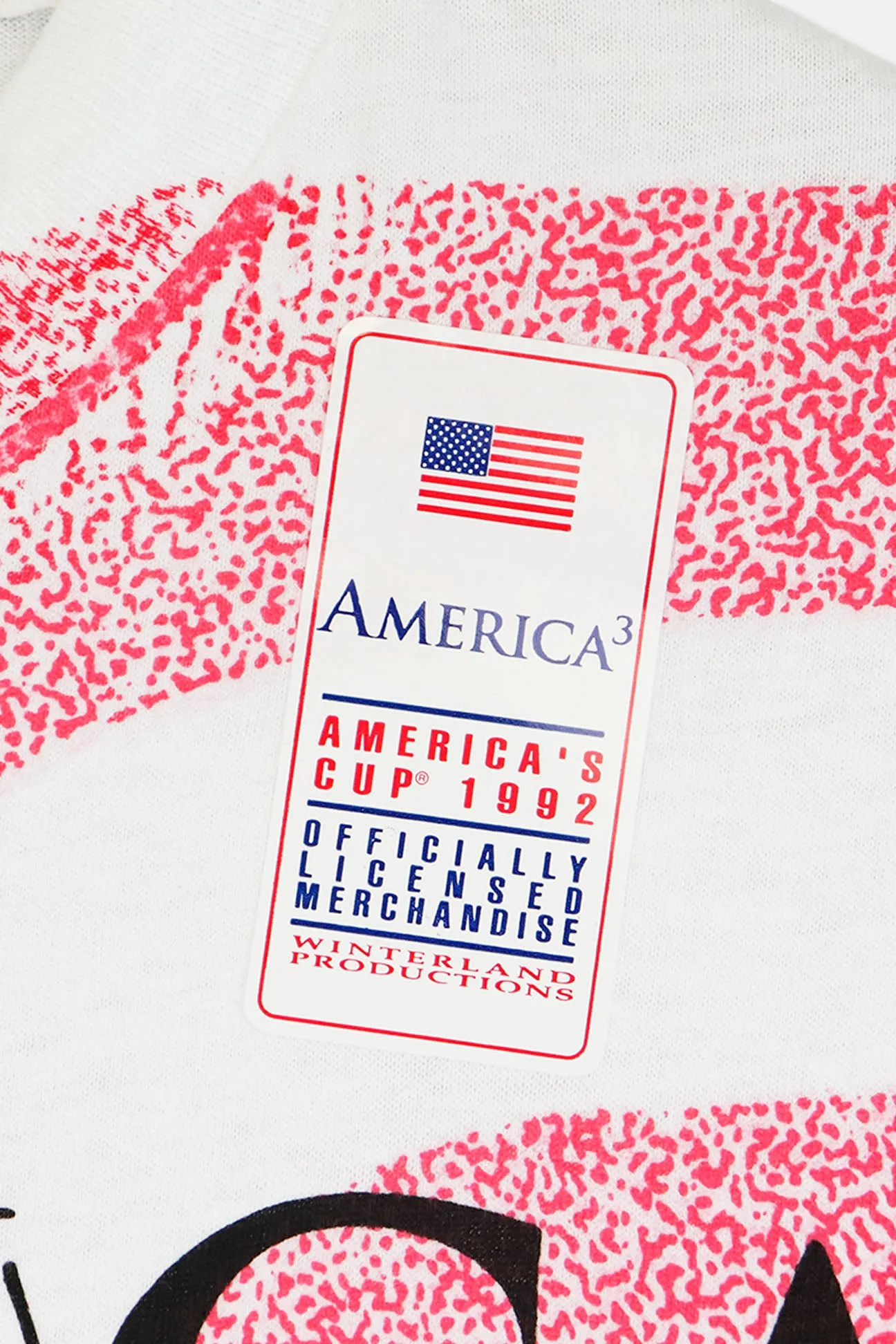 America's Cup T Shirt Sz L, XL Vintage 1992 AOP Single Stitch