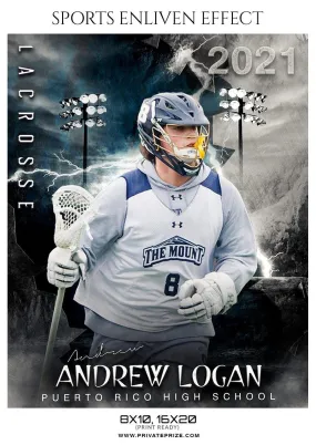 Andrew Logan - LACROSSE- ENLIVEN EFFECTS