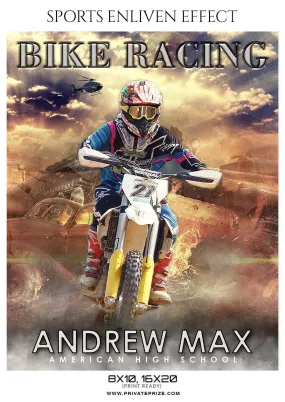 Andrew Max  - Bike Racing Sports Enliven Effects Photography Template