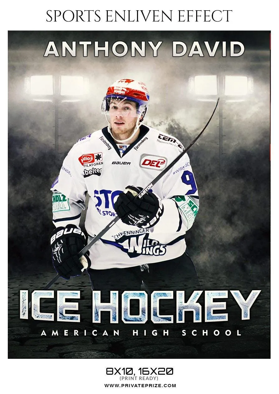 Anthony David - Ice Hockey - Sports Photography Template
