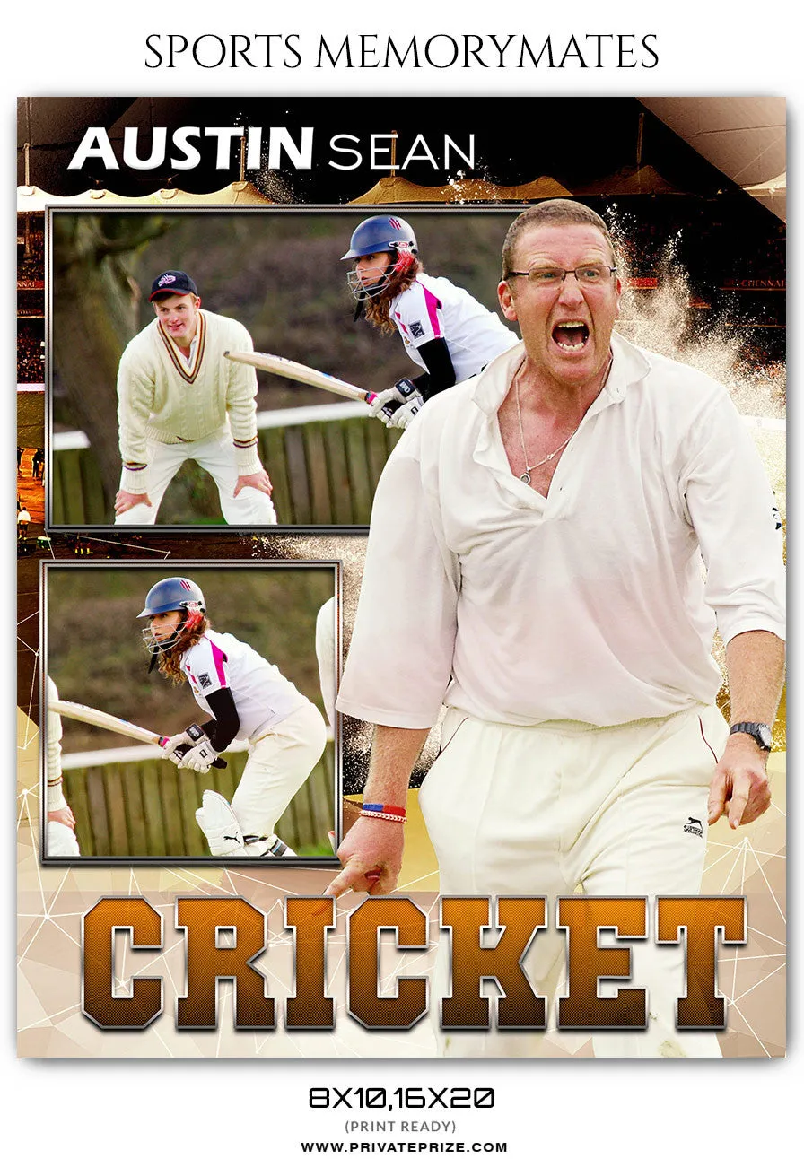 AUSTIN SEAN - CRICKET SPORTS MEMORY MATE