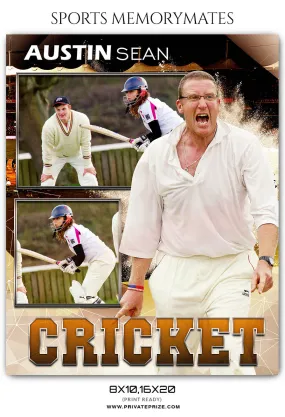AUSTIN SEAN - CRICKET SPORTS MEMORY MATE