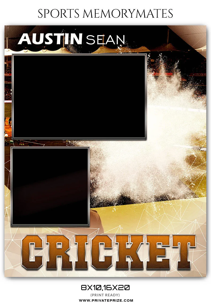 AUSTIN SEAN - CRICKET SPORTS MEMORY MATE