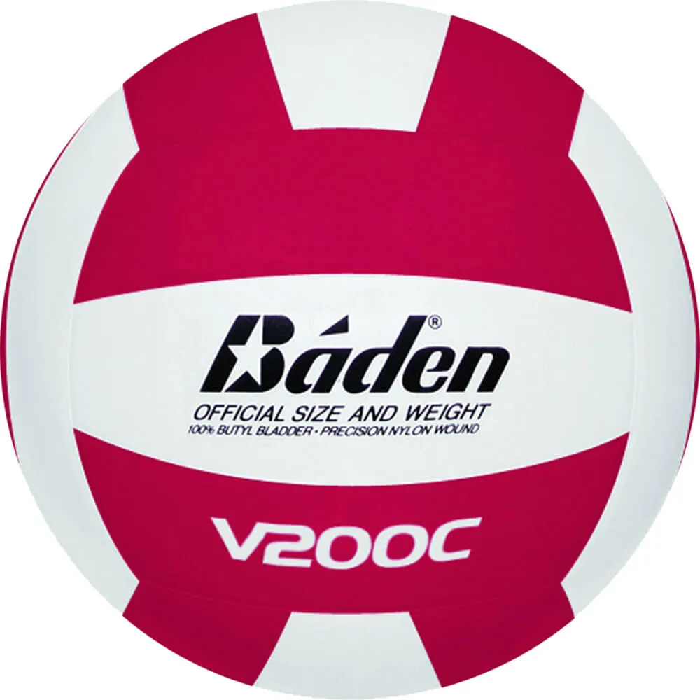Baden V200 10 Volleyball Pack with Twine Bag