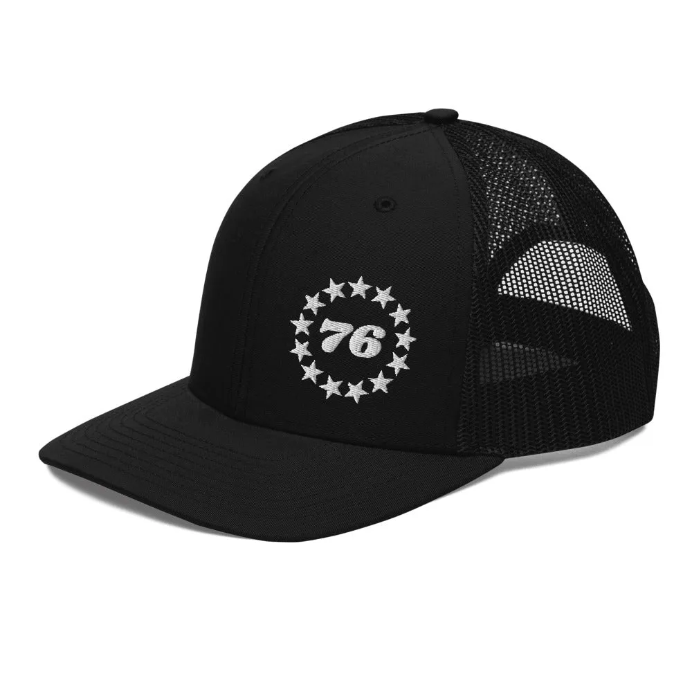 Betsy Ross 1776 13 stars Trucker Cap