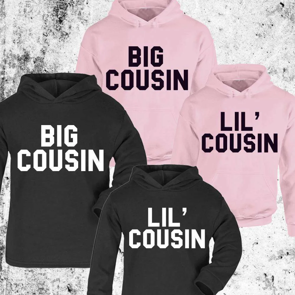 Big Cousin & Little Cousin Hoodies (MRK X)