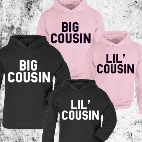 Big Cousin & Little Cousin Hoodies (MRK X)