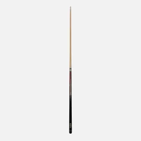 BILLIARD MAPLE CUE W/BAG RED/DECAL BUTT