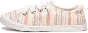 Boy and Girl Slip on Canvas Sneaker, Kids Low Top Casual Fashion Shoes, Comfy Lace up Walking Shoes