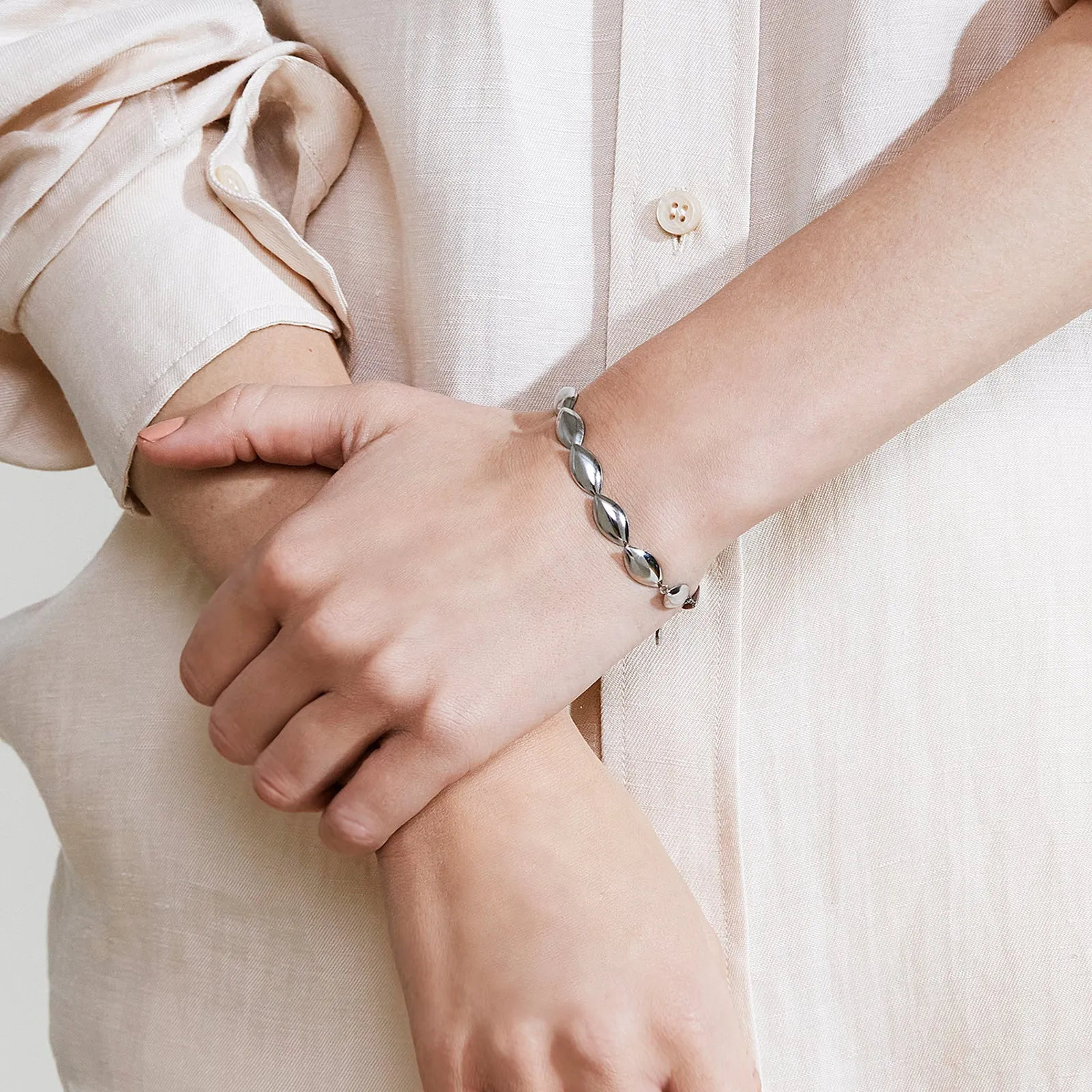 Callisia Bracelet Multi Steel