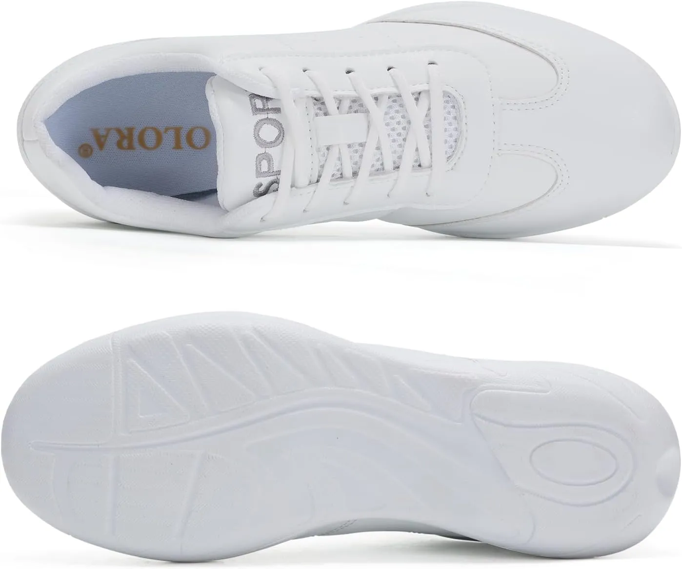 Cheer Shoes Girls Lightweight Comfortable Dance Cheerleader Sneakers