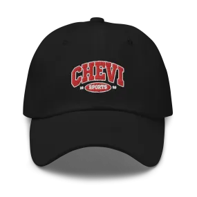 Chevi Premium Black Sports Dad Hat