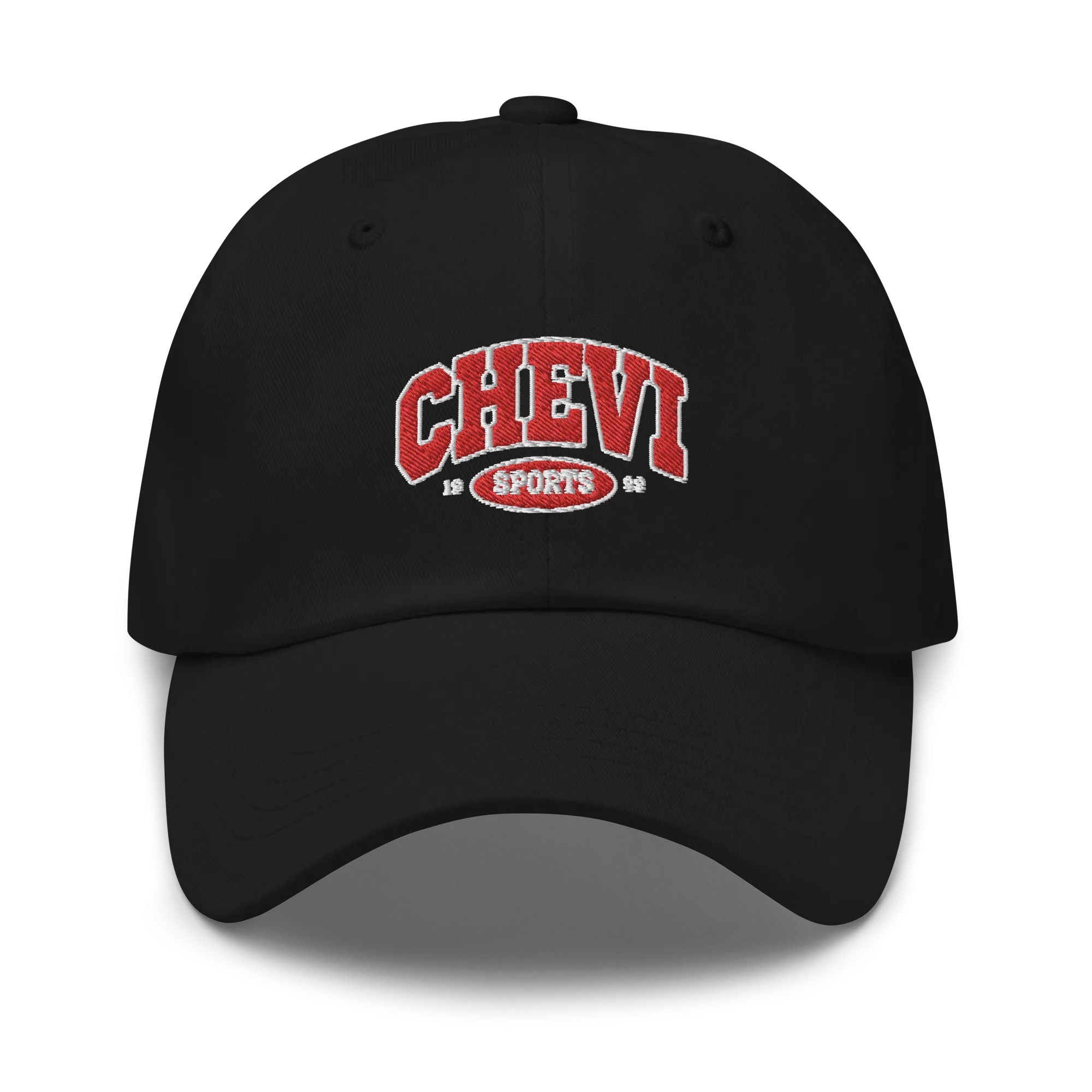 Chevi Premium Black Sports Dad Hat