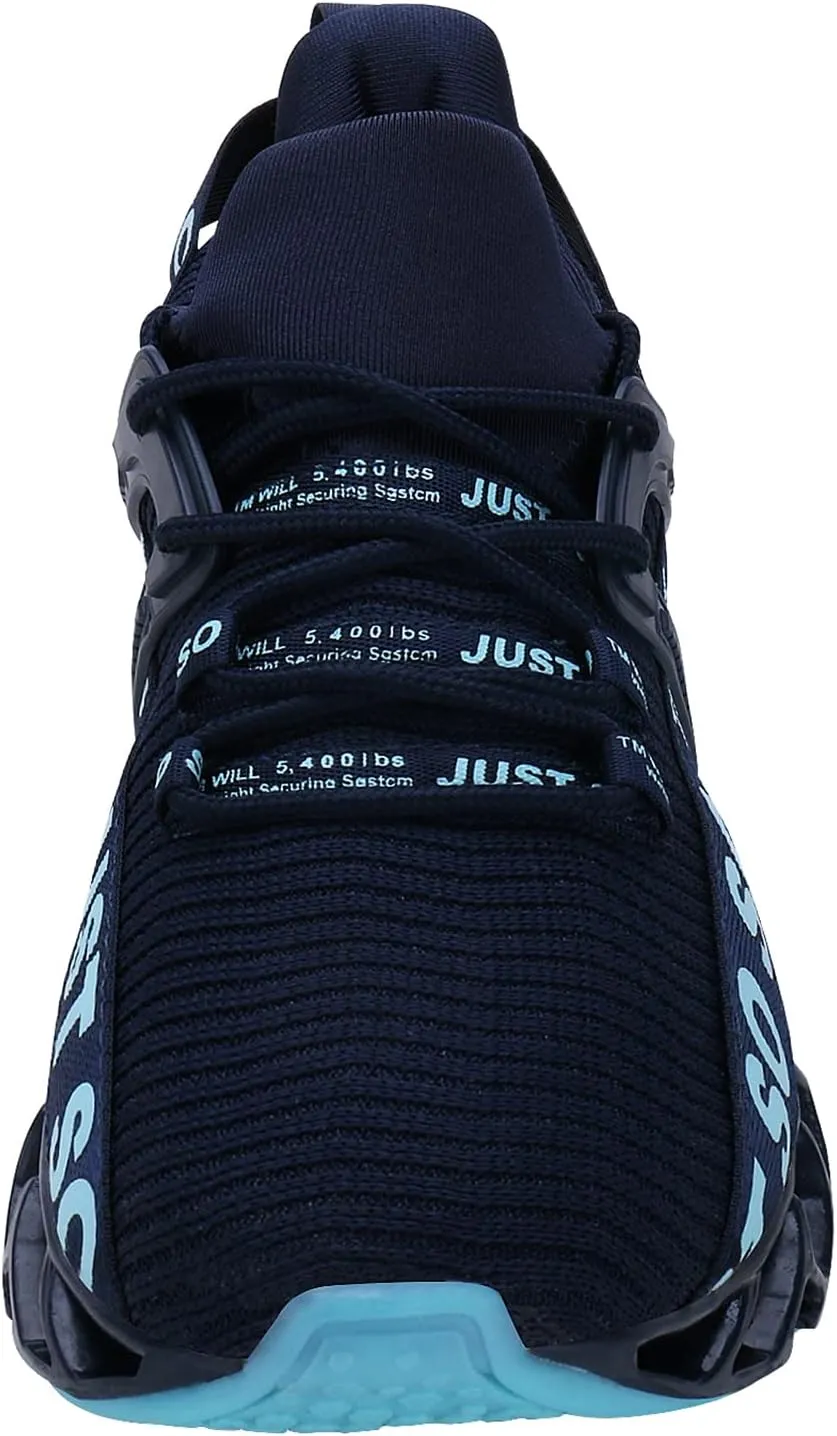 COKAFIL Mens Running Shoes Walking Athletic Blade Tennis Shoe