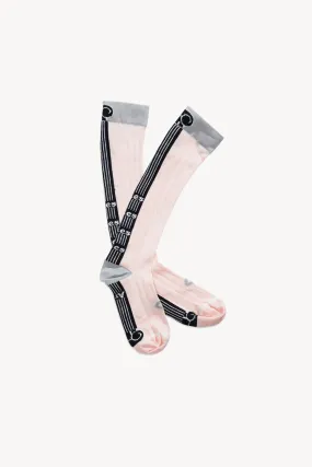 Column Knee Socks