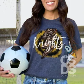 **Custom** Mascot Lightening Bolt
