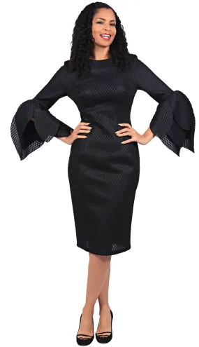 Diana Couture Church Dress 8694-Black