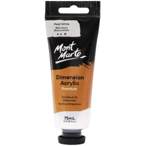 Dimension Acrylic Premium 75ml (2.5 US fl.oz) Tube - Pearl White